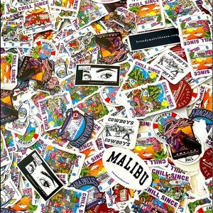 50 BRANDY MELLVILLE STICKERS‼️